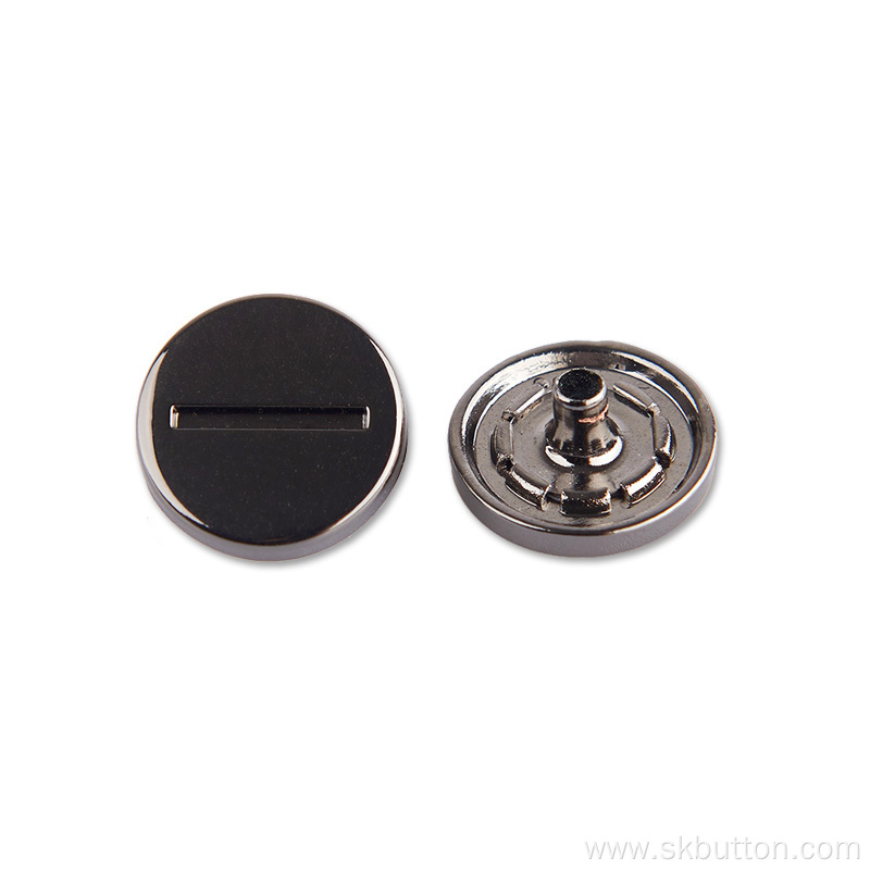 round metal snap button for coat