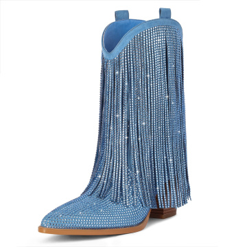 Cowboy Boots for Women - Cowgirl Rhinestone Boots