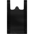 Black White Plastic Shopping Bags Bulk