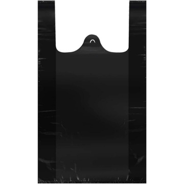 Black White Plastic Shopping Bags Bulk