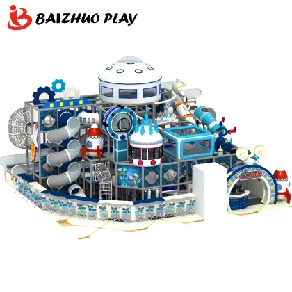 BAIZHUO Manufacturer's Space Theme Amusement Park Soft Equipment: Kids' Toys and Indoor Playgrounds for Sale
