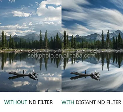 Professional 52mm ND Filters Kit - ND2 ND4 ND8 Camera Lens Filters for DSLR
