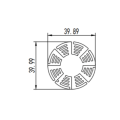 Línea de ensamblaje de ISO DISE DE EXTRUSIÓN DEL PERFIL DE ALUMINUM