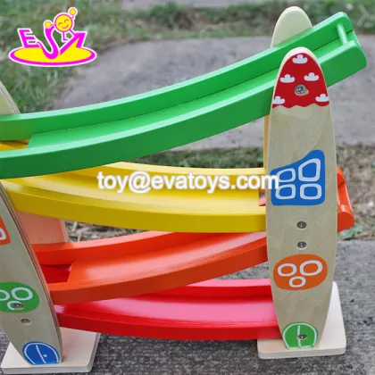 intelligent children wooden car toys games W04E047