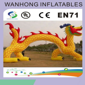 Commercial advertisong vivid inflatable model , dragon inflatable cartoon