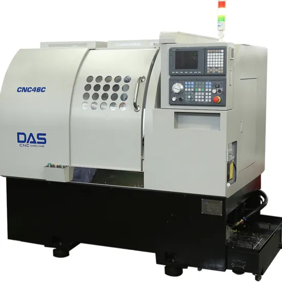 High Precision 6-Axis CNC Lathe with Fanuc Control, Automatic Slanting Bed & Hydraulic System