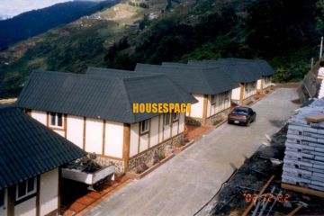 Small U Shape Container Chalet With Asphalt Roof - Modular Building, Knock Down Wall Panel
