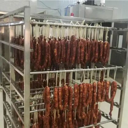 Commercial Smoke House Meat Sausage Bacon Oven Drying Machine