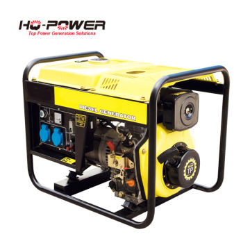portable 7kw air-cooled diesel emergency generator