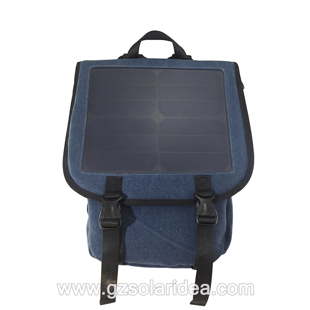 waterproof solar charger backpack