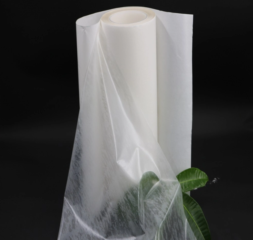 Super sticky leather hot-melt adhesive film