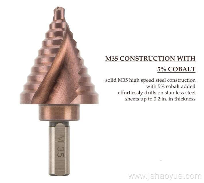 Step Drill Bit for Stainelss Steel