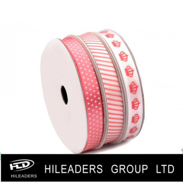 Beautiful Printed Satin Ribbon For Packing