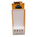 Versatile Paper Shelf Display System with Hook Attachment