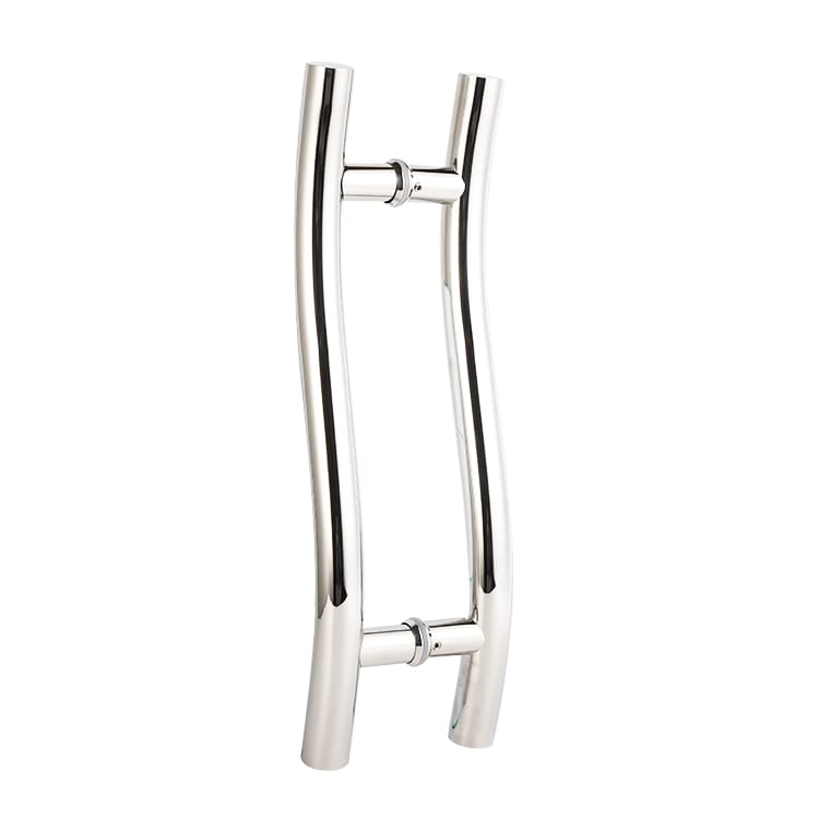 S-shaped Stainless Steel Glass Door Handle (4)
