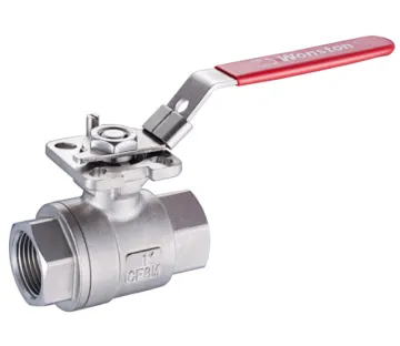 2PC Ball Valve with ISO-5211 Direct Mounting Pad