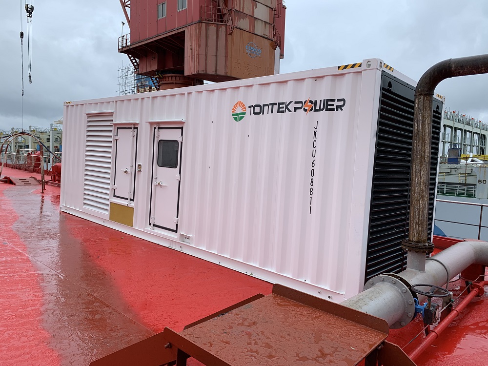 800KW cummins container generator6
