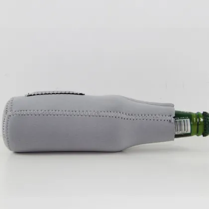 White Waterproof Insulated Neoprene Beer Holders