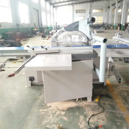 110"-120"-128"-150" Sliding Table Wood Saw Machines