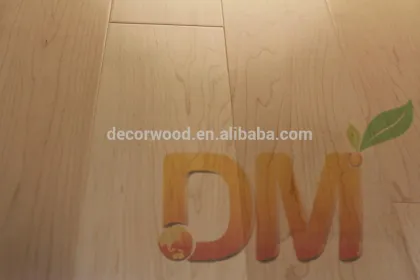 Best hardwood floor Canadian maple solid wood flooring