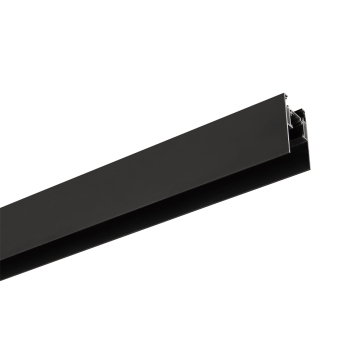 Binario LED in alluminio nero
