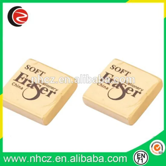 Square Soft Eraser for School