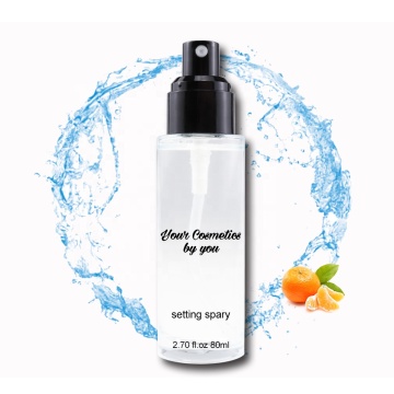 OEM 80ml Lightweight Mist Makeup Pengaturan Semprotan Dengan Pelembab &amp; Kontrol Minyak