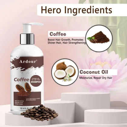 Organic Herbal Plant-Based Anti Hair Loss and Anti-Dandruff Shampoo