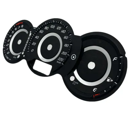 Custom Professional Auto Speedometer Faceplate Overlay