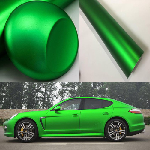 Ice Film Green Matt Chrom Vinyl Wrapping