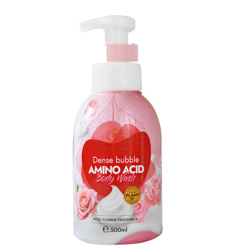 Nueva llegada 500 ml Rose Fragance Dense Bubble Body Laving