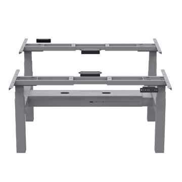 Electric Sit-Stand Computer Desk with Ergonomic Lifting Column and Modern Tablet Mount in Ningbo