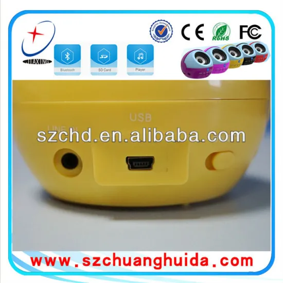 Portable Golf shape bluetooth Speaker for music player