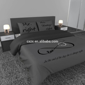 brushed polyester microfiber fabric /printed fabric of hometextile