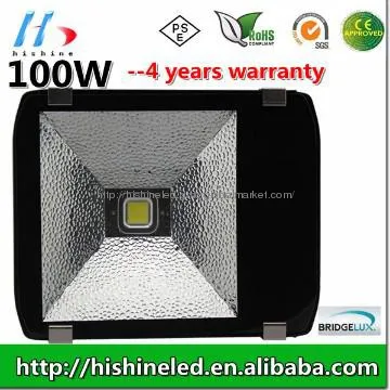 AC85 - 265V or DC24V Input Warm White Led Flood Light 100W