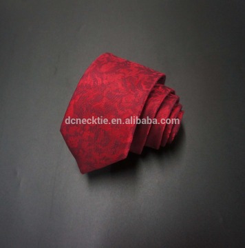 Hot Selling Red pattern classic men's necktie