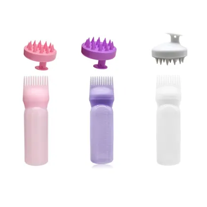 Hair Tools and Shampoo Bottle Set