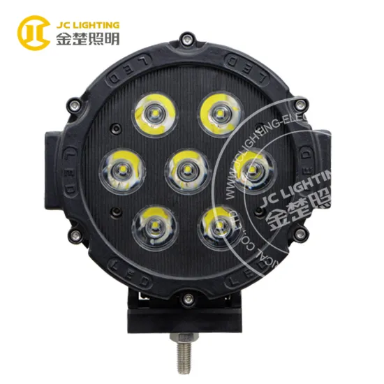 Super bright 70w truck led work light 7pcs*10w cree chip lamp for suv, atv, automobile, 70w led food spot beam light
