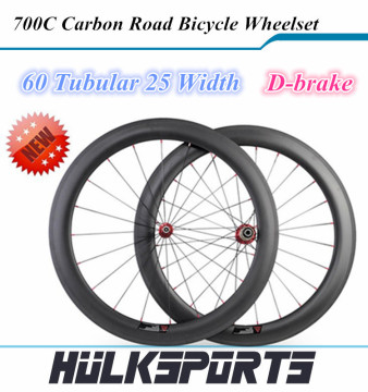 700C full carbon road bicycle wheels New Disc Brake carbon bike wheel 60mm Tubular wheelset bike wheels carbon road wheels