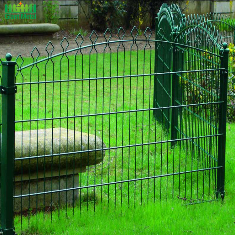 Welded Polyester Coated Decorative Prestige Mesh Fence