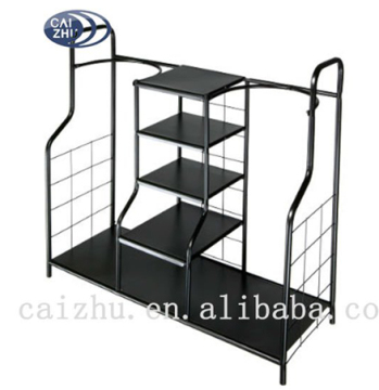 2016 China supplier stainless steel golf bag storage rack organizer for ball and shoe