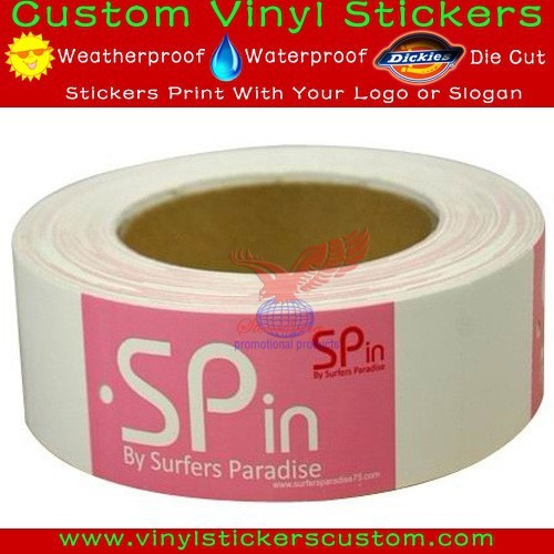 roll label custom stickers printing