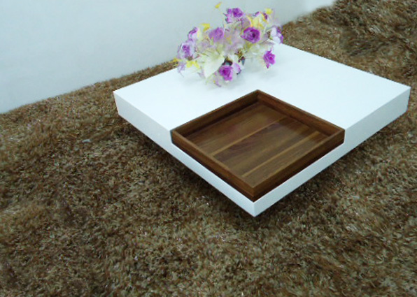 Fashion design square coffee table