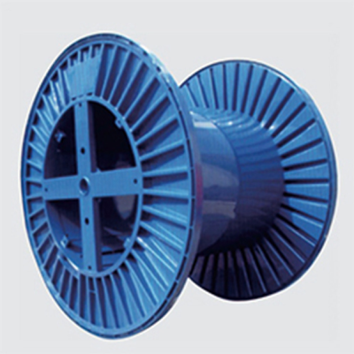 Carrete de cable dividido