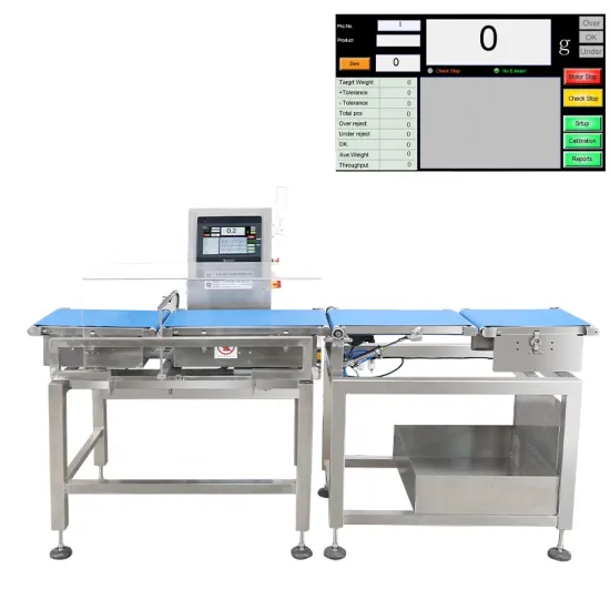 Multi-Level Food Inspection Sorting and Weighing System with Rejection Capabilities