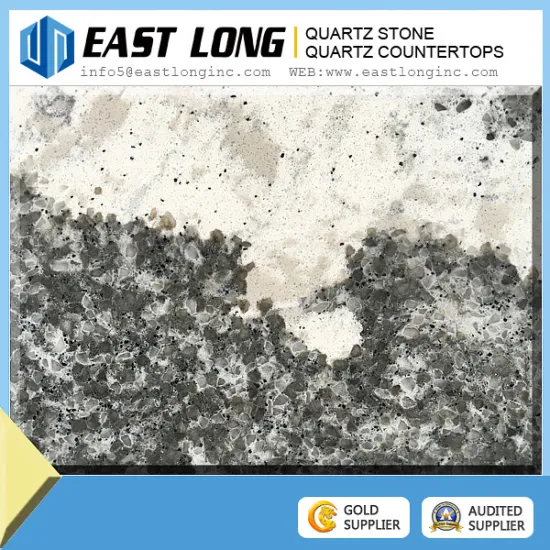 Artificial Black Marble Color Quartz Stone Slabs