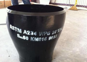 Pipe reducer concentric type ASTM A234WPB