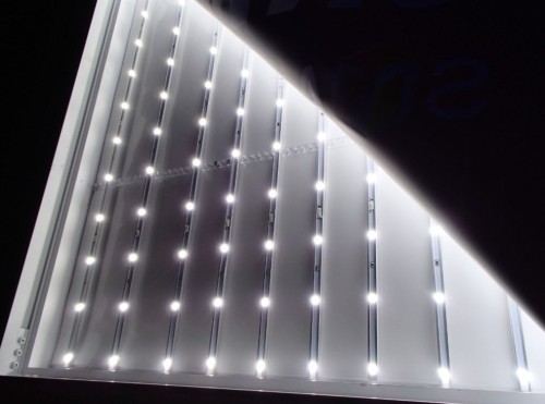 Алюминиевая рамка LED знак для магазин фронта имя рекламы алюминиевые Светодиодные коробки дисплей