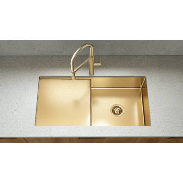 Meaio 88x45-Inch Handmade skinmade sink