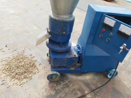 Small Biomass Pelletizer for Pellets Production